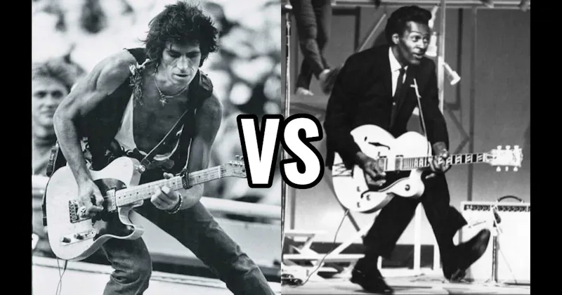 Chuck Berry vs. Keith Richards