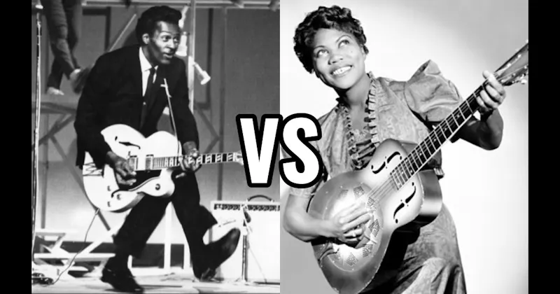 Chuck Berry vs. Sister Rosetta Tharpe