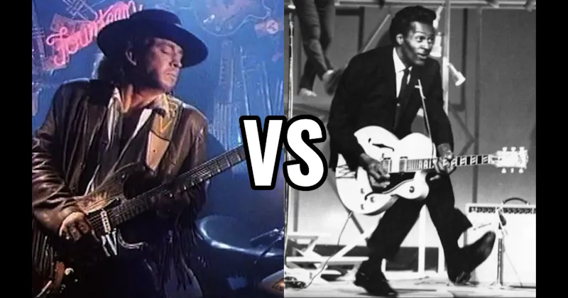 Chuck Berry vs. Stevie Ray Vaughan