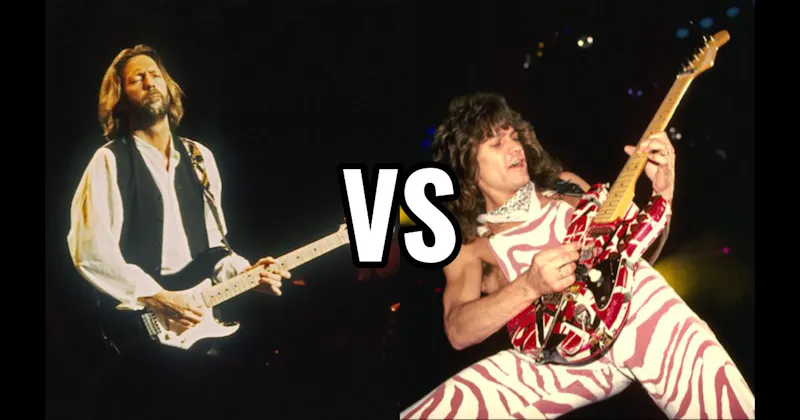Eddie Van Halen vs. Eric Clapton