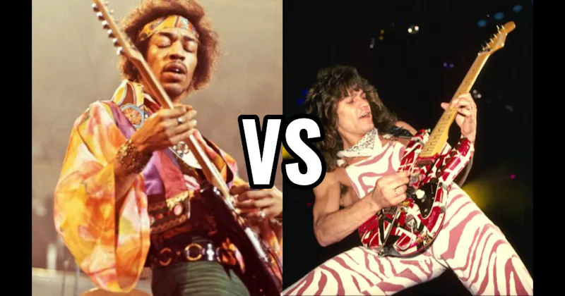 Eddie Van Halen vs. Jimi Hendrix