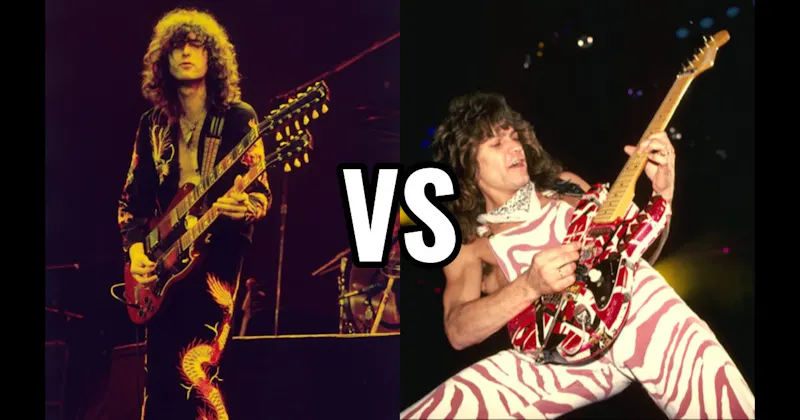 Eddie Van Halen vs. Jimmy Page