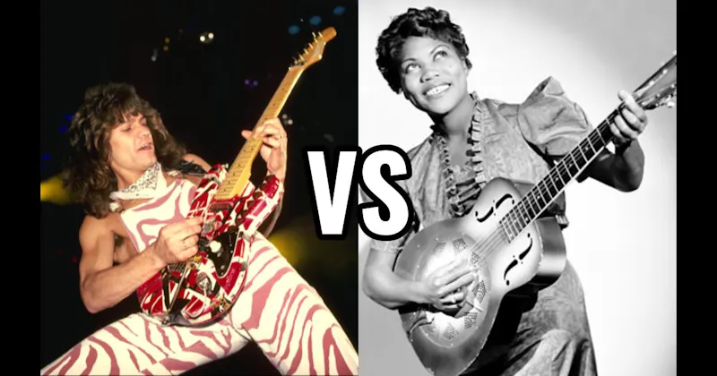 Eddie Van Halen vs. Sister Rosetta Tharpe