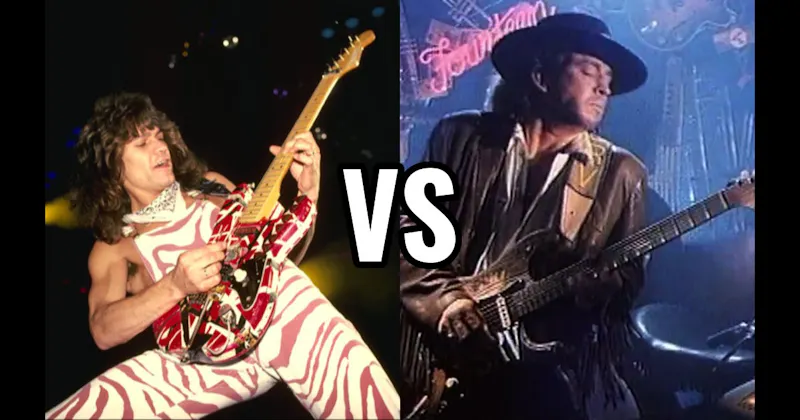Eddie Van Halen vs. Stevie Ray Vaughan