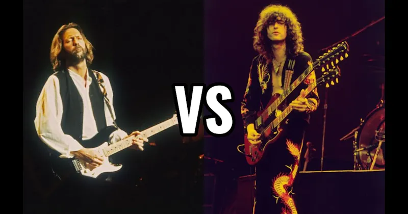 Eric Clapton vs. Jimmy Page