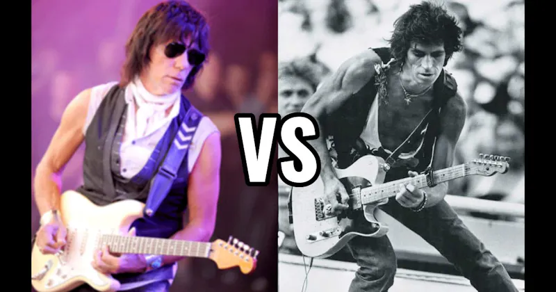 Jeff Beck vs. Keith Richards