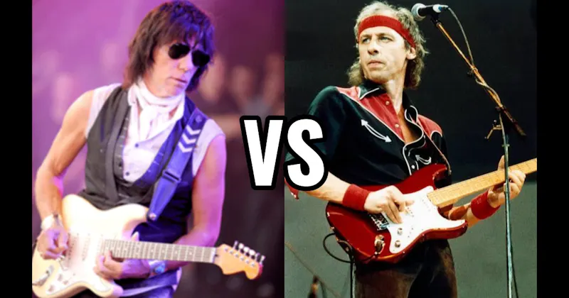 Jeff Beck vs. Mark Knopfler