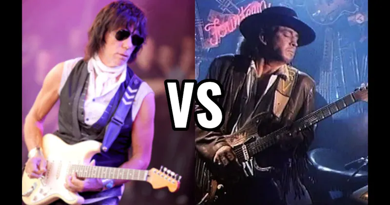 Jeff Beck vs. Stevie Ray Vaughan