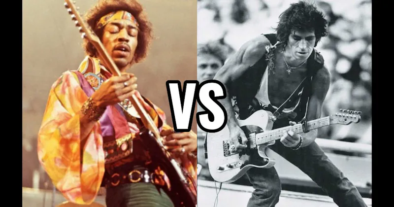 Jimi Hendrix vs. Keith Richards