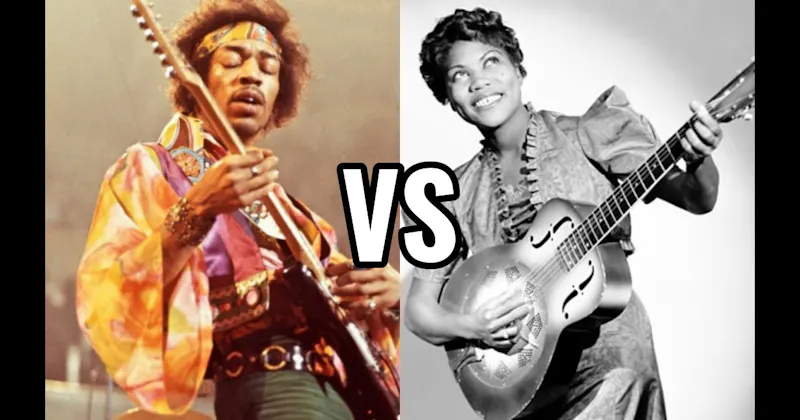 Jimi Hendrix vs. Sister Rosetta Tharpe