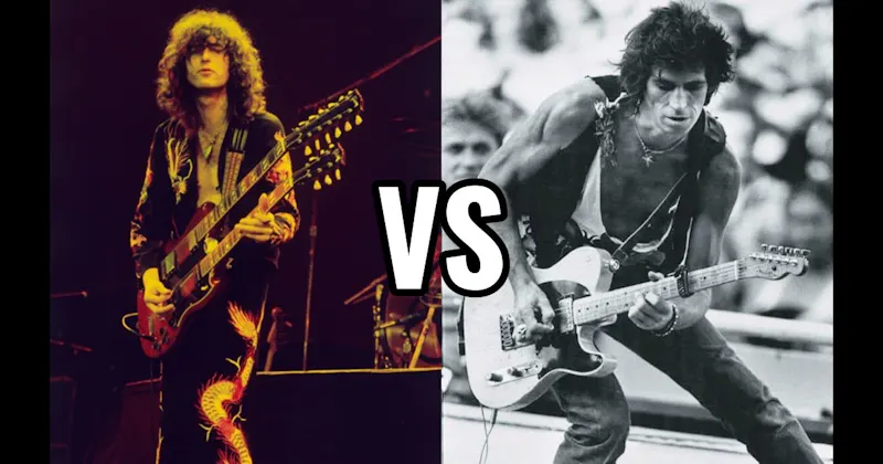 Jimmy Page vs. Keith Richards