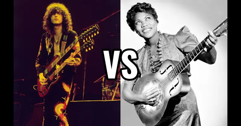 Jimmy Page vs. Sister Rosetta Tharpe
