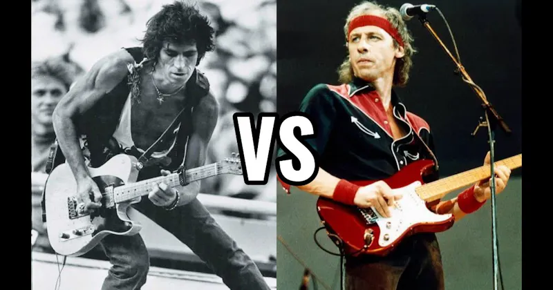 Keith Richards vs. Mark Knopfler