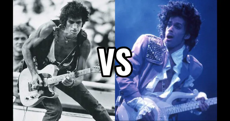 Keith Richards vs. Prince