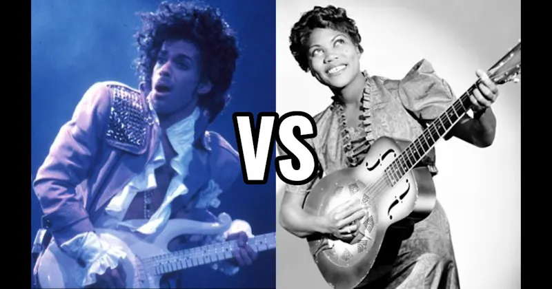 Prince vs. Sister Rosetta Tharpe