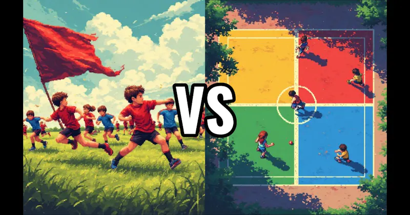 Capture the Flag vs. Four Square