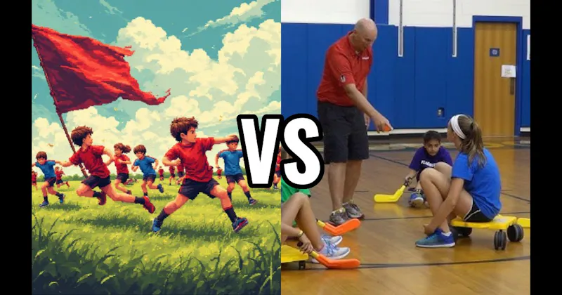 Capture the Flag vs. Scooter Hockey