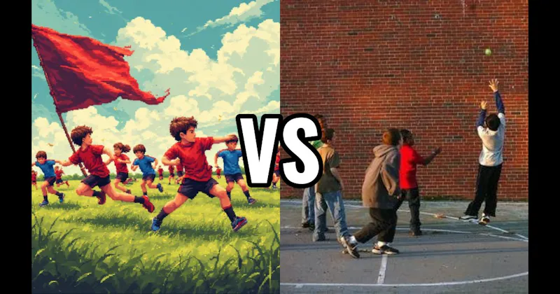 Capture the Flag vs. Wall Ball