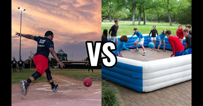 Gaga Ball vs. Kickball