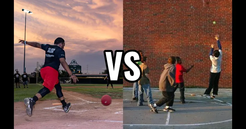 Kickball vs. Wall Ball