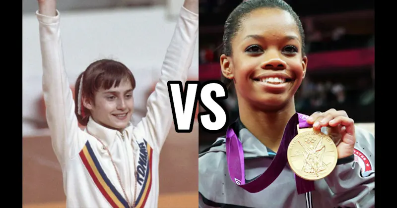 Gabby Douglas vs. Nadia Comăneci