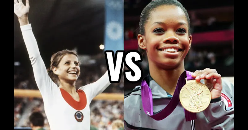 Gabby Douglas vs. Olga Korbut