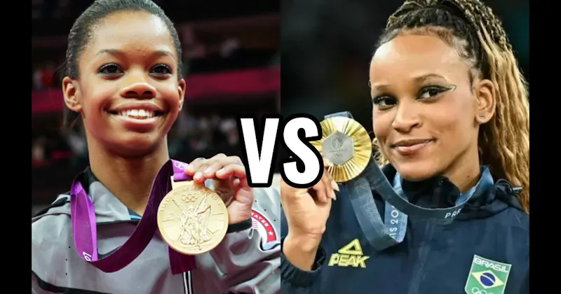 Gabby Douglas vs. Rebeca Andrade