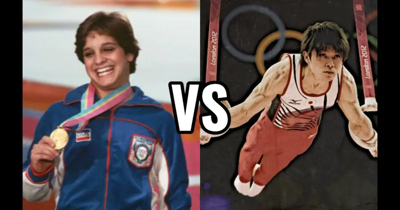 Kohei Uchimura vs. Mary Lou Retton