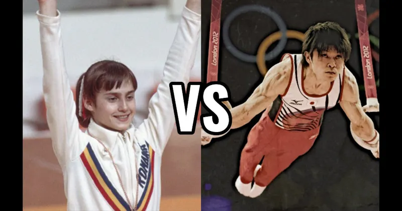 Kohei Uchimura vs. Nadia Comăneci