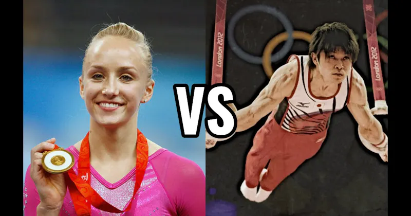 Kohei Uchimura vs. Nastia Liukin