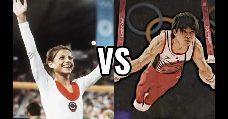 Kohei Uchimura vs. Olga Korbut