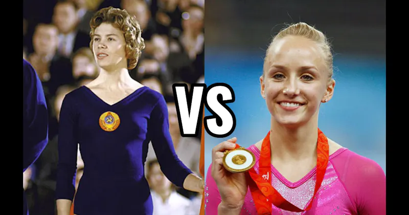 Larisa Latynina vs. Nastia Liukin