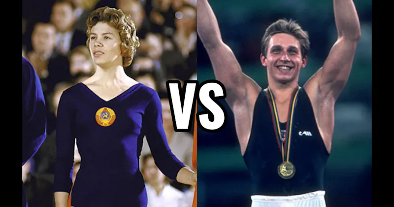 Larisa Latynina vs. Vitaly Scherbo