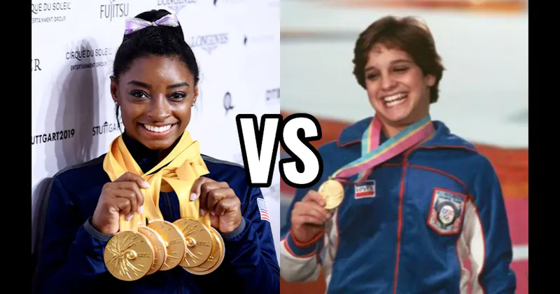 Mary Lou Retton vs. Simone Biles