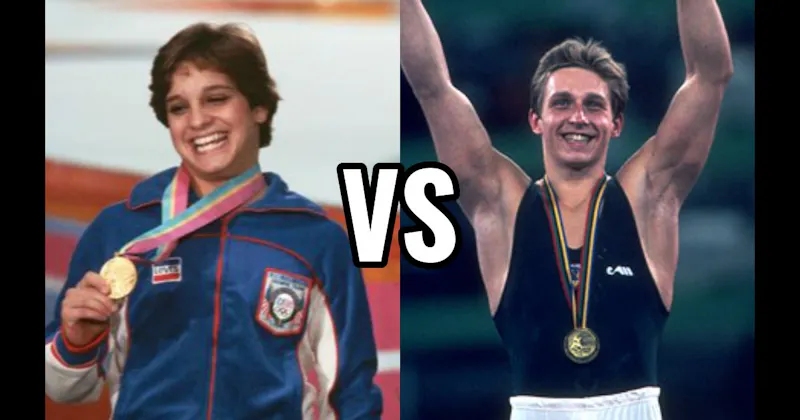 Mary Lou Retton vs. Vitaly Scherbo