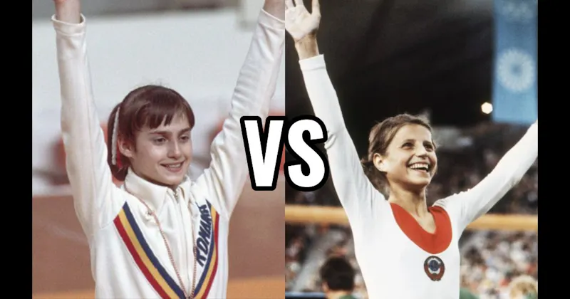 Nadia Comăneci vs. Olga Korbut