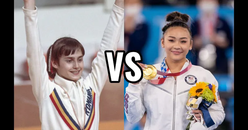 Nadia Comăneci vs. Suni Lee