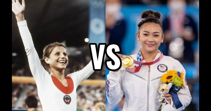 Olga Korbut vs. Suni Lee