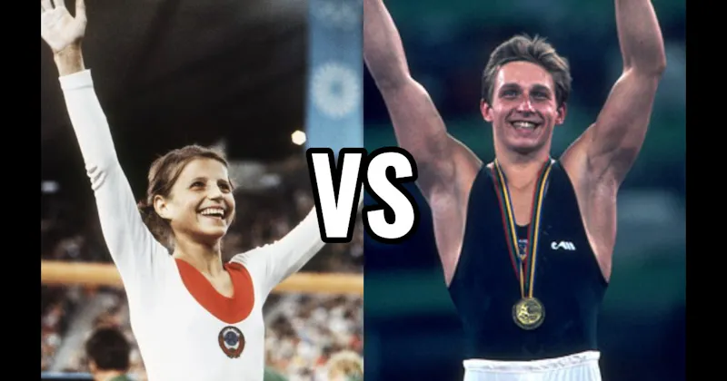 Olga Korbut vs. Vitaly Scherbo