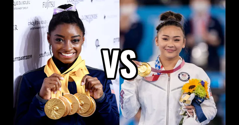Simone Biles vs. Suni Lee