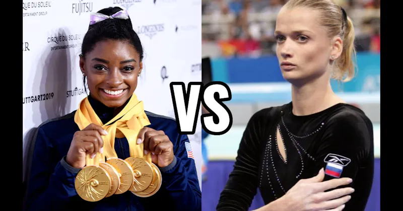 Simone Biles vs. Svetlana Khorkina
