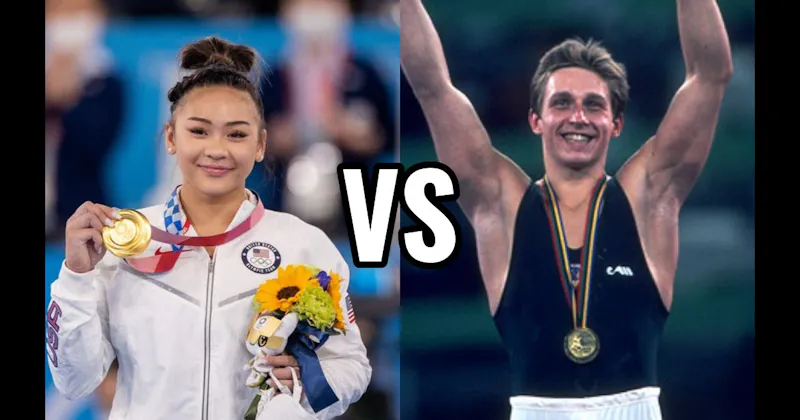 Suni Lee vs. Vitaly Scherbo