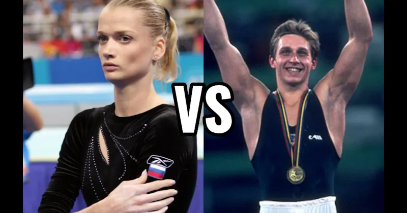Svetlana Khorkina vs. Vitaly Scherbo