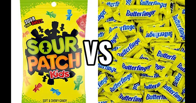 Butterfinger vs. Sour Patch Kids