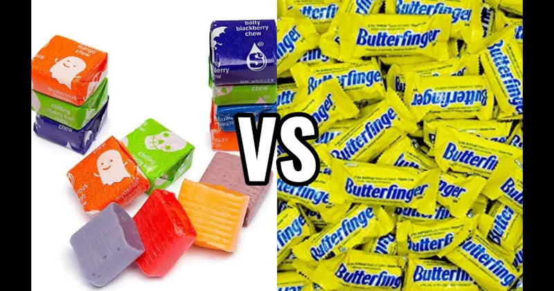 Butterfinger vs. Starburst