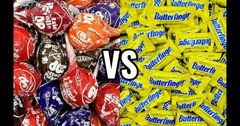 Butterfinger vs. Tootsie Roll Pops