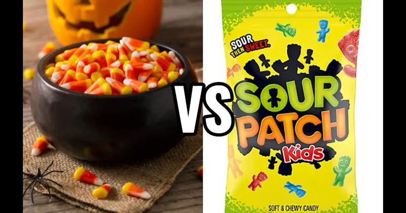 Candy Corn vs. Sour Patch Kids