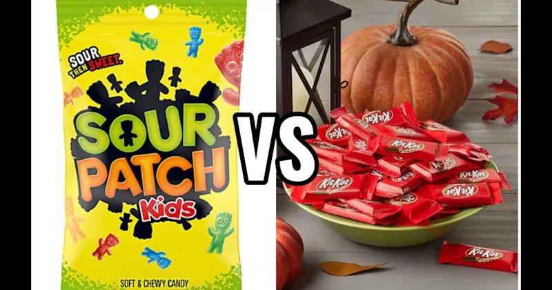 Kit Kat vs. Sour Patch Kids