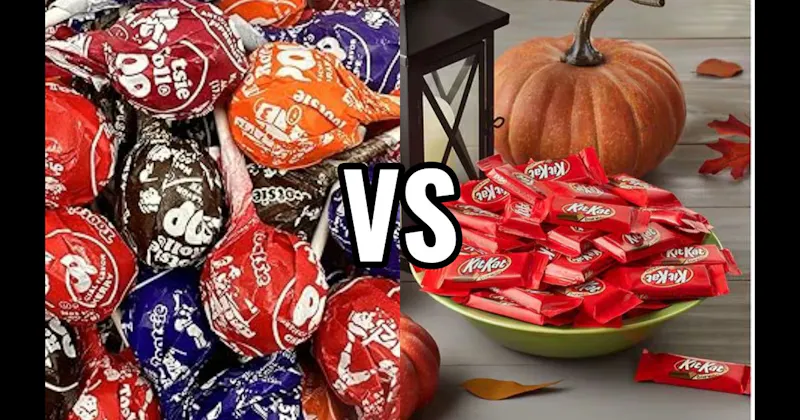 Kit Kat vs. Tootsie Roll Pops