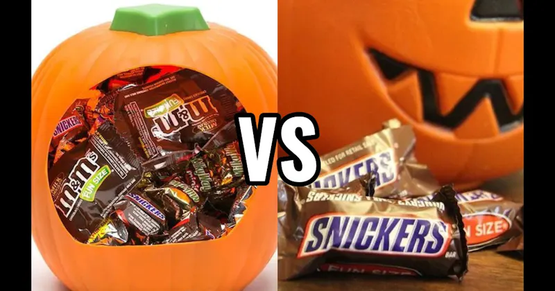 M&M’s vs. Snickers